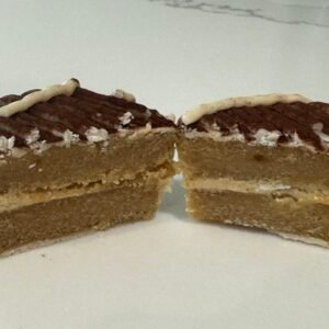 Salted Caramel Cake Pop with Salted Carmel Buttercream Filling