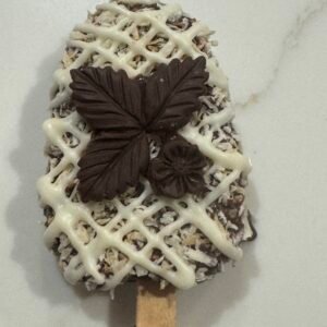 Chocolate Cake Pop with Toasted Coconut