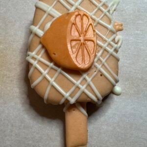 Blood Orange Cake Pop